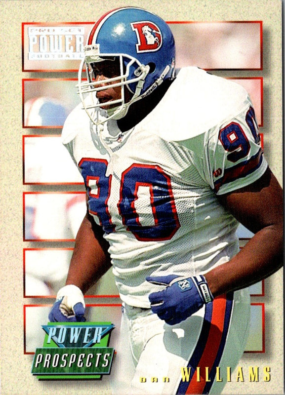 1993 Pro Set Power Update Prospects Dan Williams #PP46