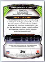 2011 Topps Football Marshawn Lynch #20
