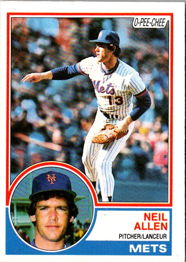 1983 O-Pee-Chee Neil Allen #268