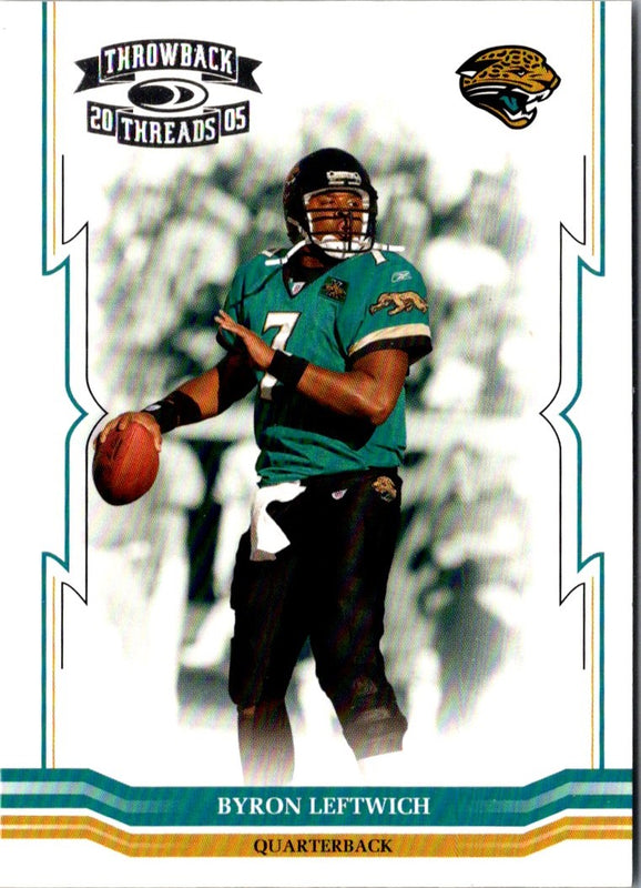 2005 Donruss Throwback Threads Byron Leftwich #67