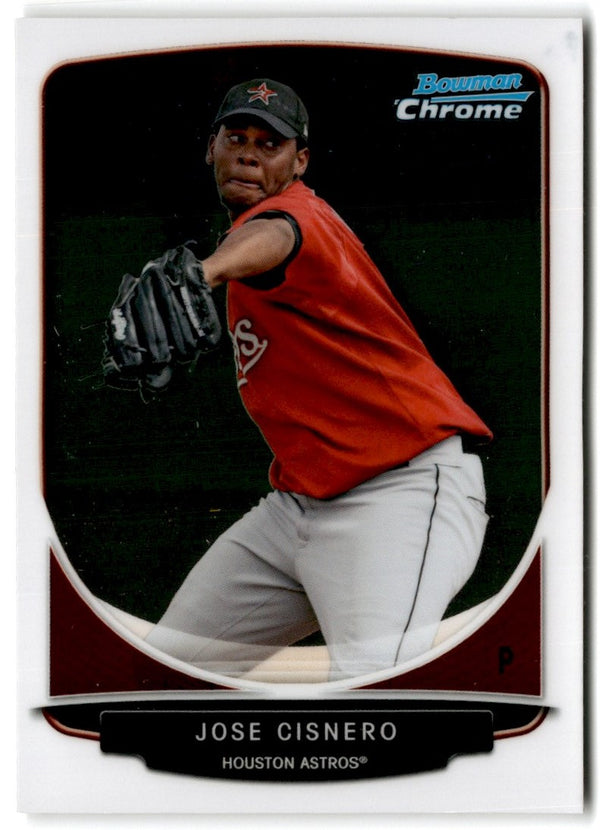 2013 Bowman Chrome Prospects Jose Cisnero #BCP35