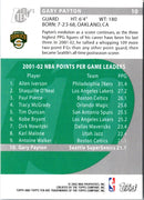 2002 Topps Ten Gary Payton