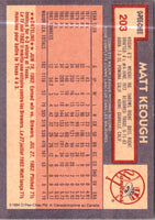 1984 O-Pee-Chee Matt Keough #203