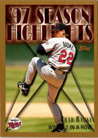 1998 Topps Brad Radke #474
