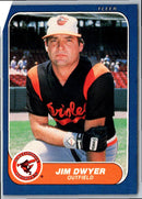 1986 Fleer Jim Dwyer