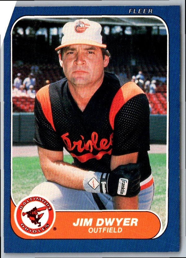 1986 Fleer Jim Dwyer #274