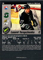 1993 Classic Pro Prospects Leonid Toropchenko #95