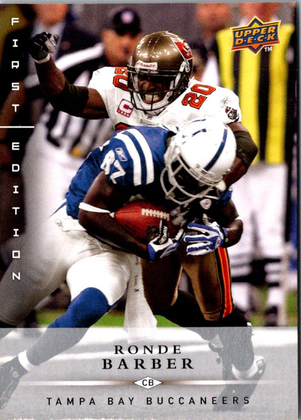 2008 Upper Deck First Edition Ronde Barber #136