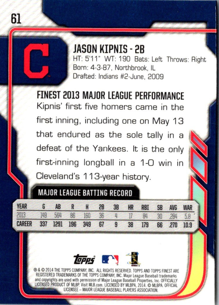 2014 Finest Jason Kipnis