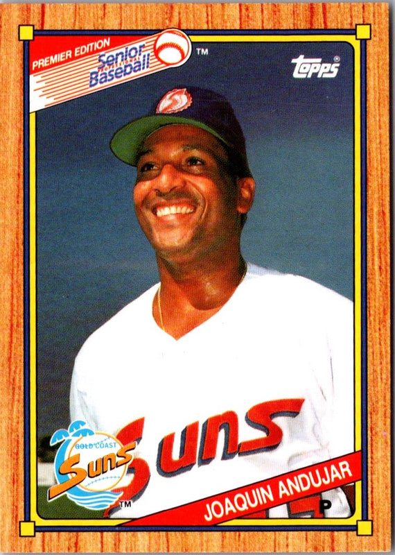 1989 Topps Senior League Joaquin Andujar #93