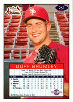 1993 Fleer Excel Duff Brumley #261