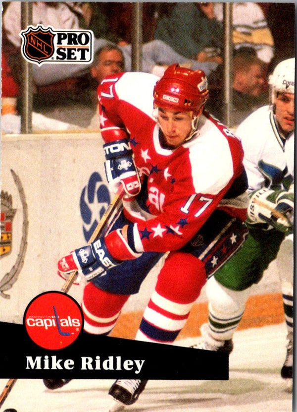 1991 Pro Set Mike Ridley #254