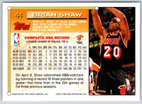 1993 Topps Brian Shaw #44