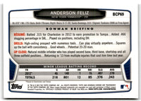 2013 Bowman Chrome Prospects Anderson Feliz #BCP69