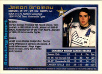 1997 Bowman CHL Jason Groleau #63