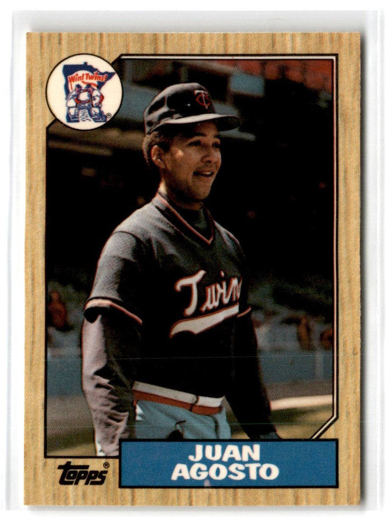 1987 Topps Tiffany Juan Agosto