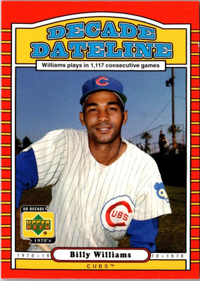 2001 Upper Deck Decade 1970's Billy Williams #111