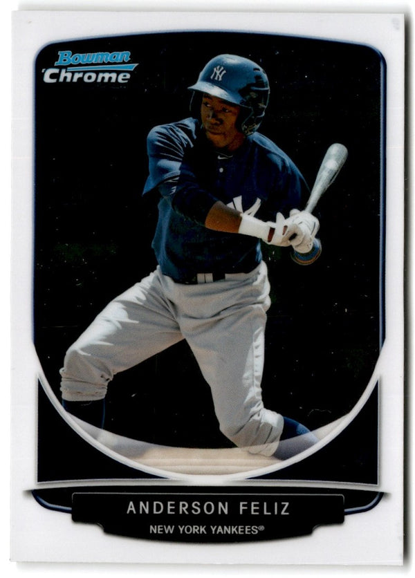 2013 Bowman Chrome Prospects Anderson Feliz #BCP69