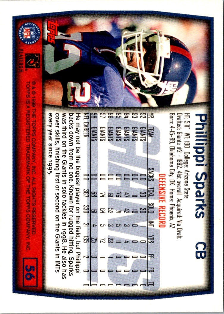 1999 Topps Phillippi Sparks