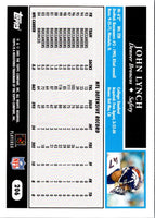 2005 Topps John Lynch #206