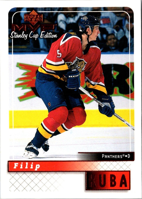 1999 Upper Deck MVP Stanley Cup Filip Kuba #82 Rookie