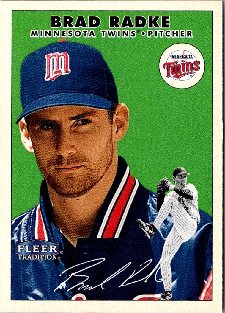 2000 Fleer Tradition Brad Radke