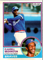 1983 O-Pee-Chee Claudell Washington #235