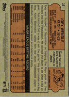 2021 Topps Heritage Joey Wendle #321