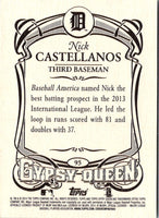 2014 Topps Gypsy Queen Nick Castellanos #95 Rookie