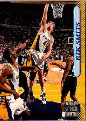 1996 Stadium Club Matrix Rik Smits #67