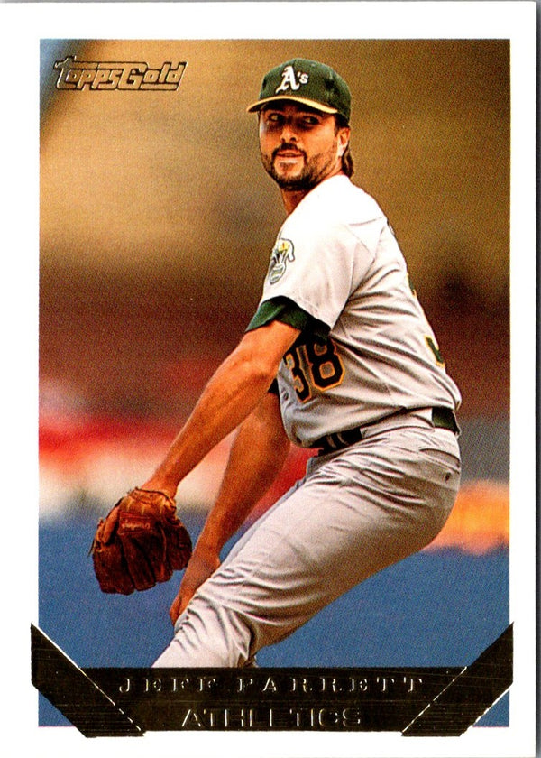 1993 Topps Inaugural Marlins Jeff Parrett #209