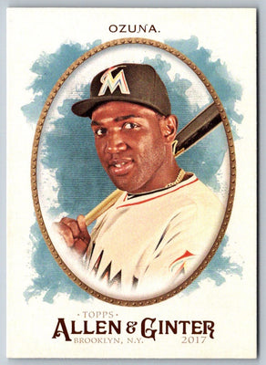 2017 Topps Allen & Ginter Marcell Ozuna #306