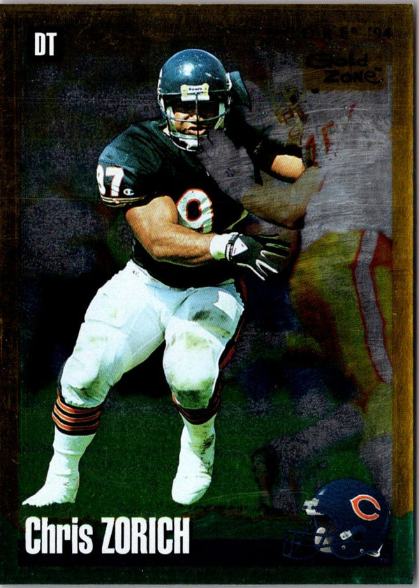 1994 Score Chris Zorich #157