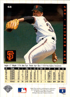 1994 Collector's Choice John Burkett #68 Silver Signature
