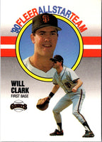 1990 Fleer All-Star Team Will Clark #2