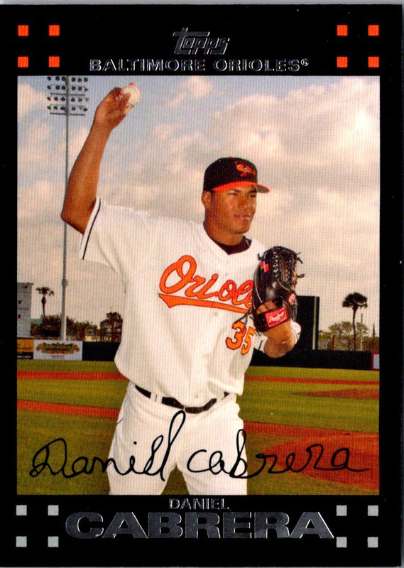 2007 Topps Daniel Cabrera #54