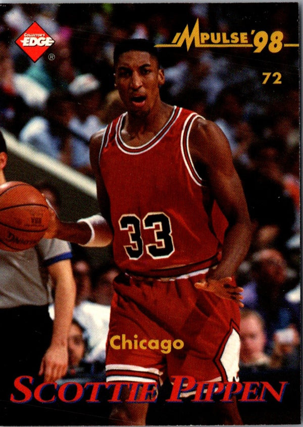 1998 Collector's Edge Impulse Jelani McCoy/Scottie Pippen #97