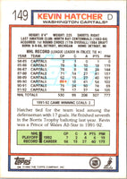 1992 Topps Kevin Hatcher #149