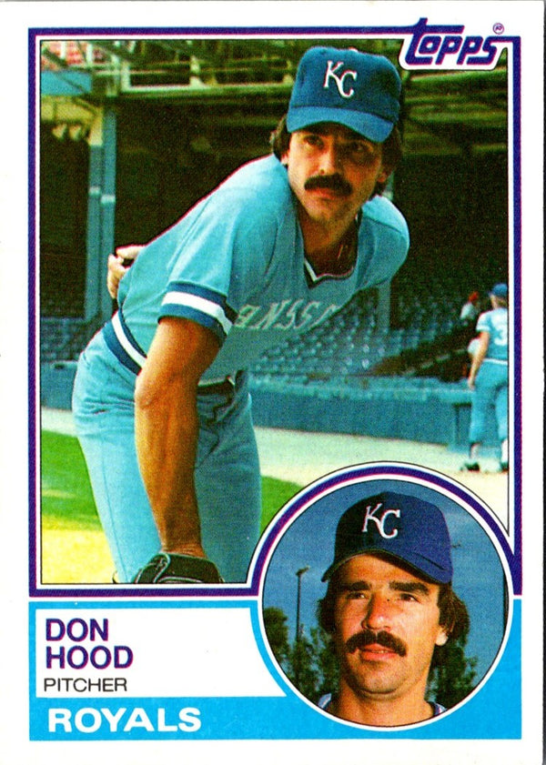 1983 Topps Don Hood #443 NM-MT