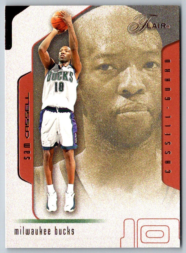 2001 Flair Sam Cassell #71