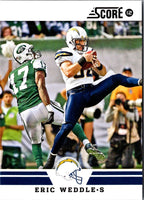 2012 Score Eric Weddle #227