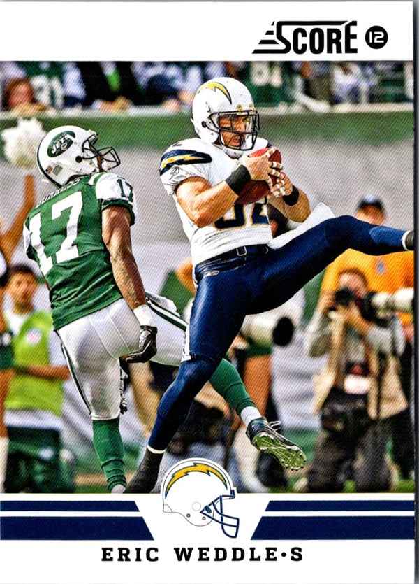 2012 Score Eric Weddle #227