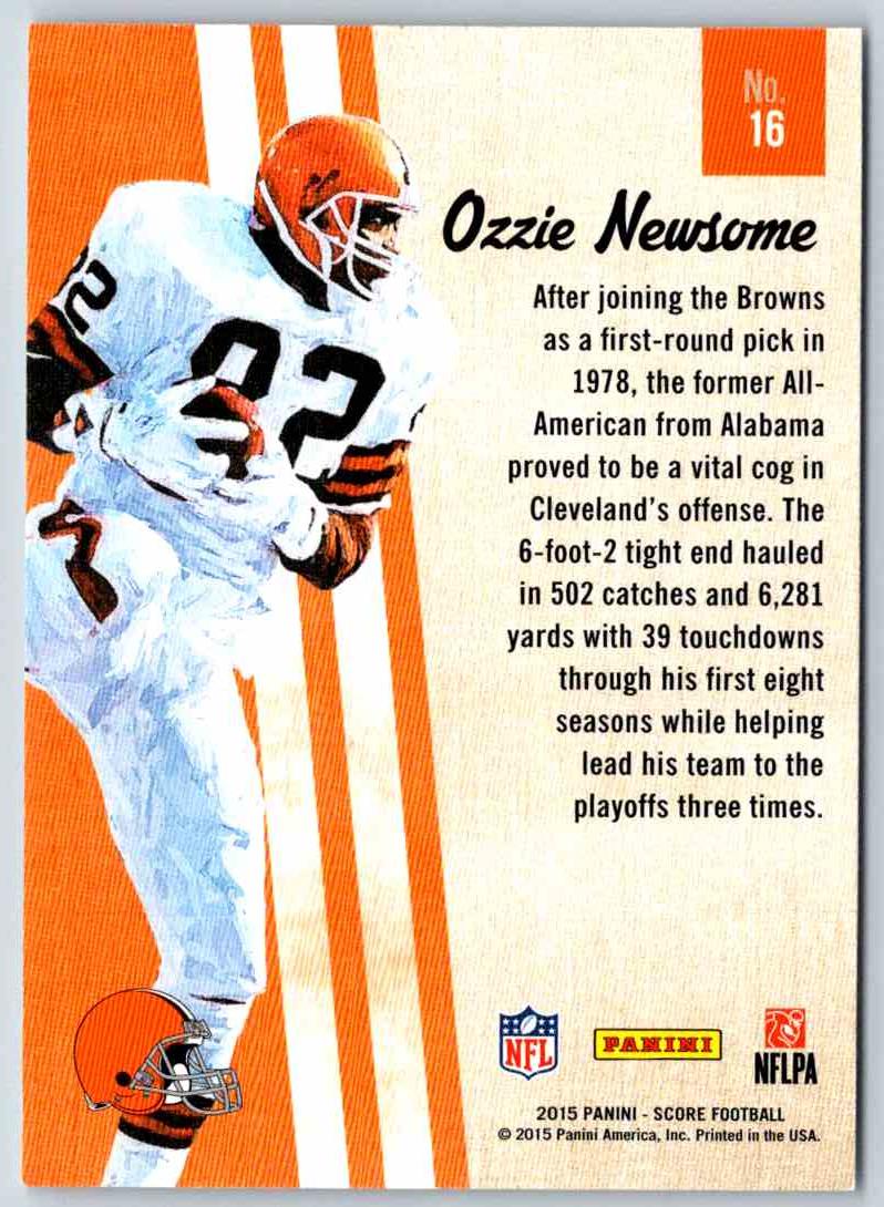 2015 Score Ozzie Newsome