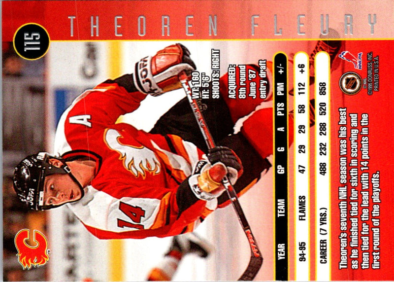 1995 Leaf Theo Fleury