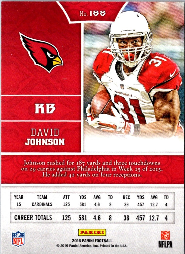 2016 Panini David Johnson