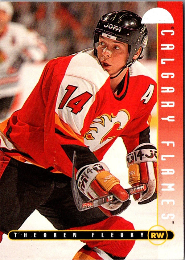 1995 Leaf Theo Fleury #115