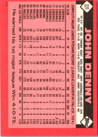 1986 Topps Traded John Denny #32T