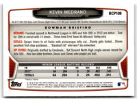 2013 Bowman Chrome Prospects Kevin Medrano #BCP108