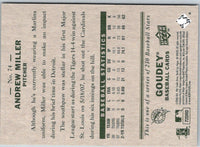 2008 Upper Deck Goudey Andrew Miller #74