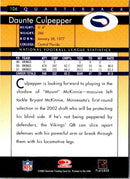 2002 Donruss Daunte Culpepper